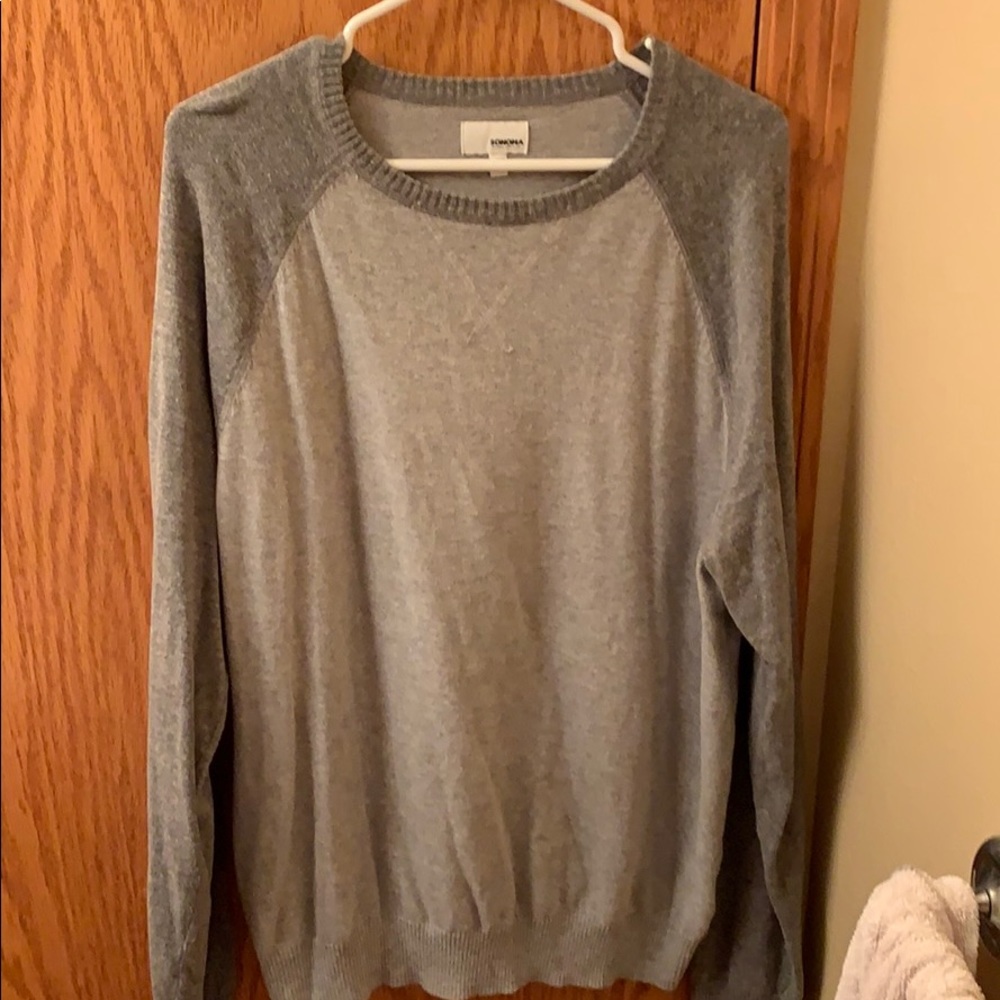 Sonoma Grey Raglan Sweater
